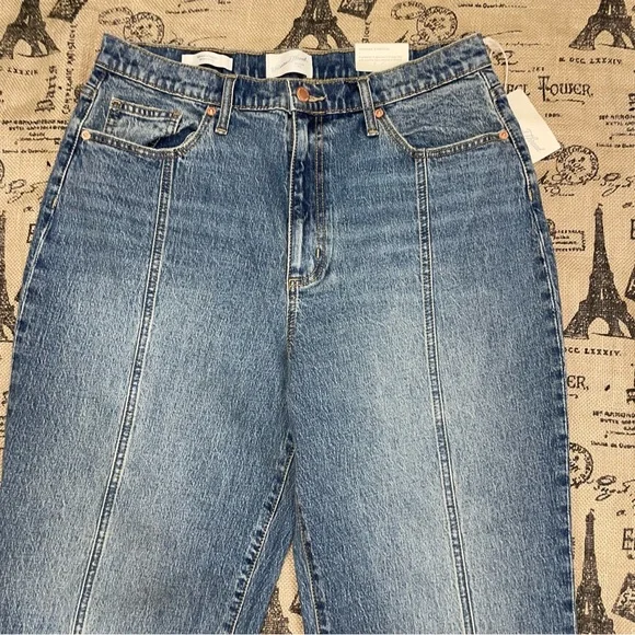 Universal Thread  Straight High-Rise Medium Tint Denim Ankle Jean - Picture 6 of 15